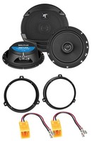 Hifonics 180Watt 16,5Cm 2-Wege Lautsprecher FüR Fiat Panda 03-12 HecktüR Auto Bo