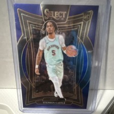 Panini Select 2024-25 Stephon Castle Rookie Concourse #72 San Antonio Spurs NBA