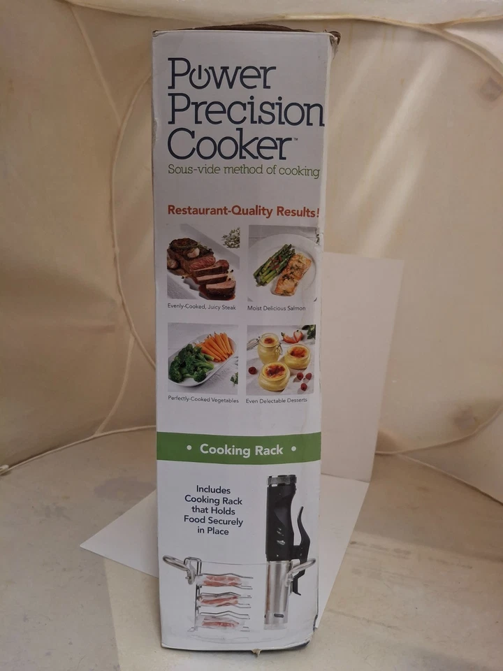 NEW Power Precision Cooker Sous-Vide Method Of Cooking NISB NOB - Image 2 of 4