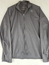 Adidas Women Running Own the Run Hoodie Track top jacket black DQ2584 Medium