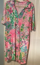 Lilly Pulitzer Woman’s Size Medium Quincey Shift Dress Paradise Floral