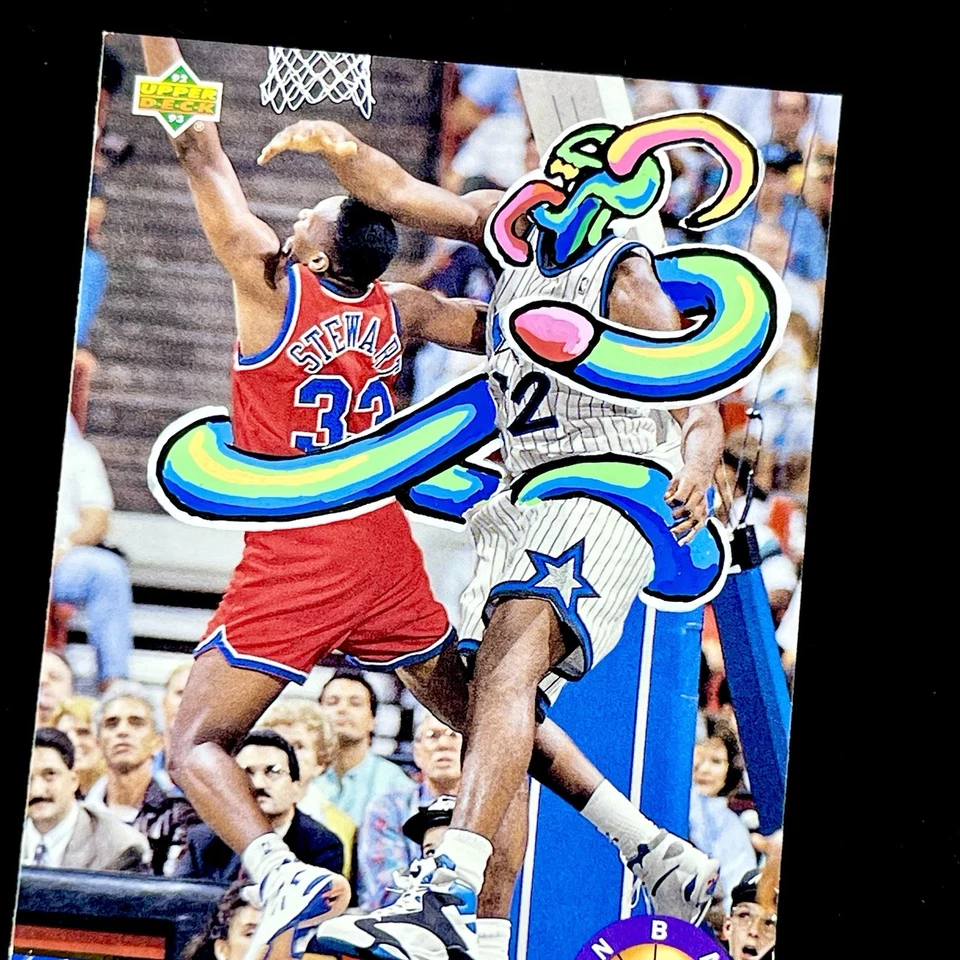 1/1 SHAQUILLE O'NEAL RC 🔥 UD TOP PROSPECTS ROOKIE SSP 🔥 PENINI: ONE OF ONE ART - Image 3 of 4