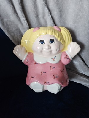 Vintage Cabbage Patch Doll Ceramic Piggy Bank