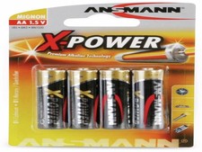 ANSMANN Mignon AA X-Power Batt UK IMPORT ACC NEW