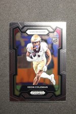Panini 2024 Prizm Draft Picks Keon Coleman Rookie #120 Florida State Football