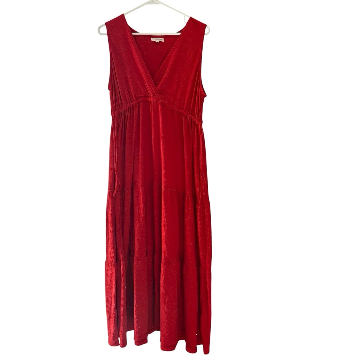 knee length dresses for ladies Dress Casual Maxi By Max Studio In Red, Size: Xl – Clothes Mentor Fort  Worth Alliance TX #186 main image 0
