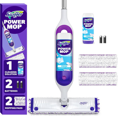Powermop Multi-Surface Mop Kit for Floor Cleaning, Fresh Scent, Mopping Kit Incl