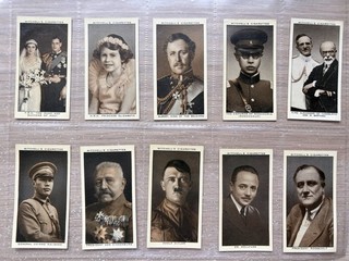 A Complete Set of Mitchell Cigarette Cards A Gallery of 1934