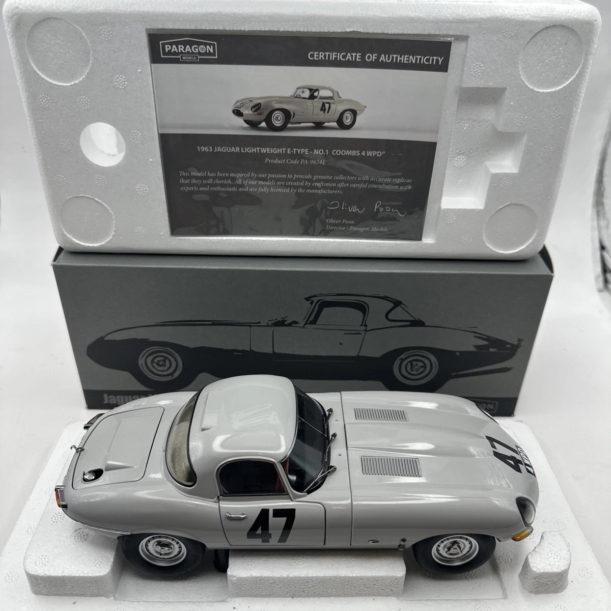 Las mejores ofertas en Paragon Jaguar 1:18 vehículos diecast y de