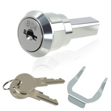Stainless Steel Tool Box Lock Replacement 180 Degree Rotation Keys Universal