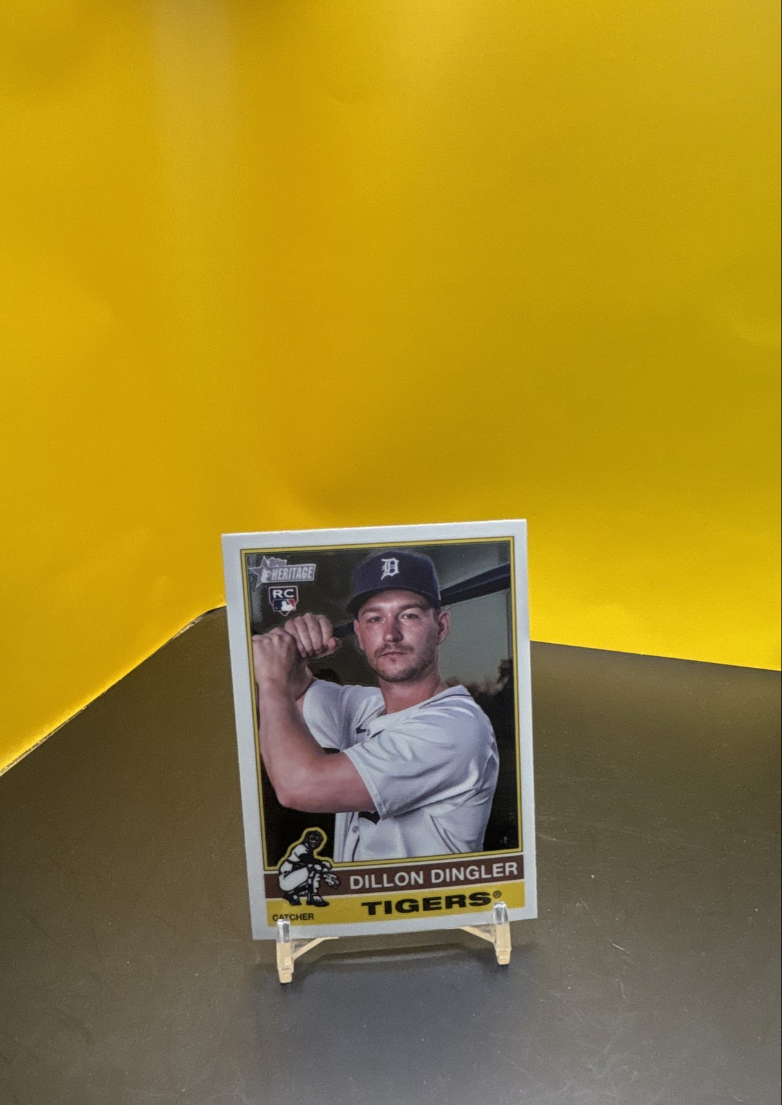 2025 Topps Heritage - Dillon Dingler #130 Chrome (RC)