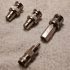 BNC, RCA Professional Broadcast Fitting Adaptor Kit 4 Pieces