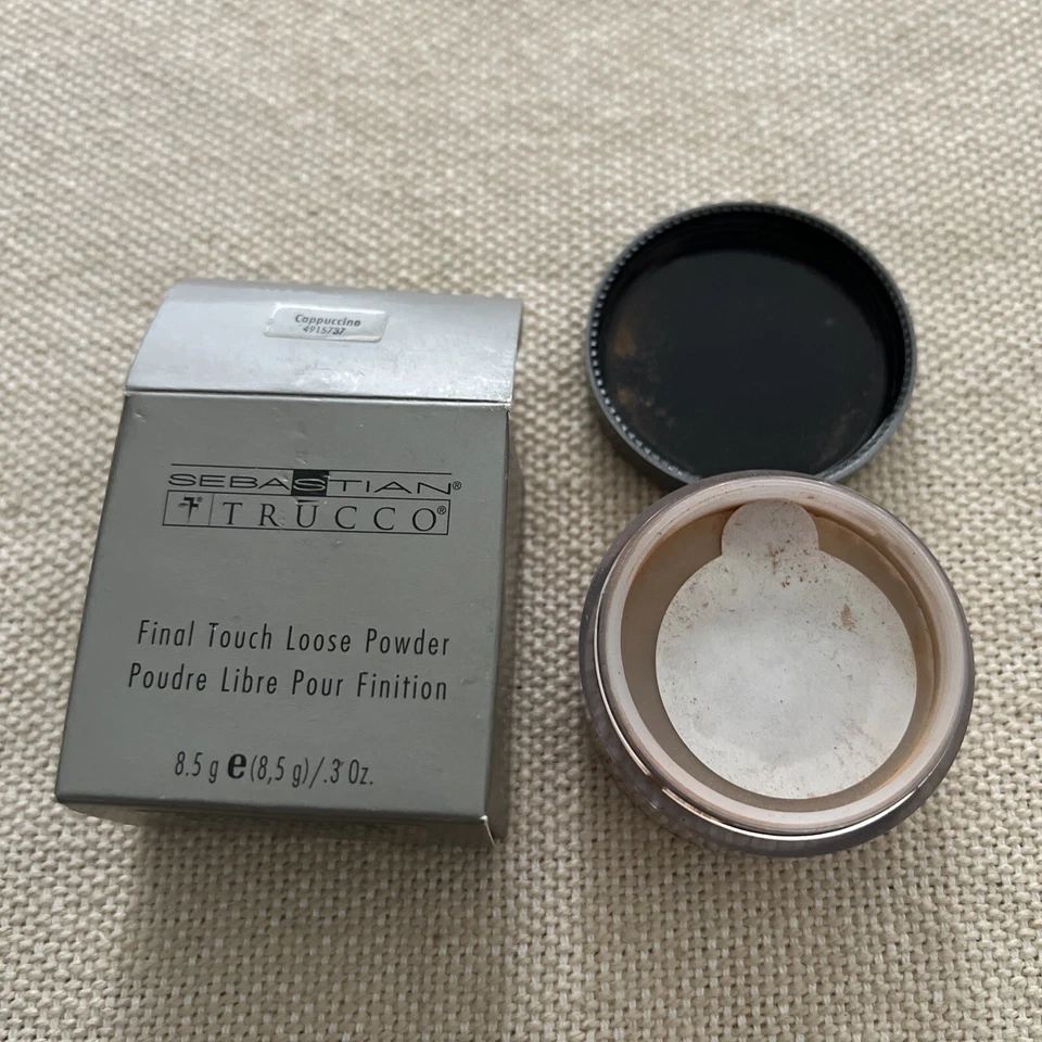 Sebastian Trucco Final Touch Loose Powder, Cappuccino 4915737, New And Sealed. - Image 3 of 4