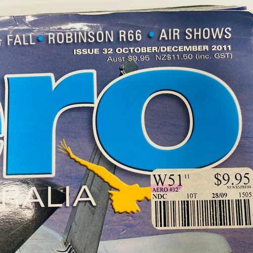 Aero Australia Magazine octubre diciembre 2011 # 32 Avión Avión Volador Mag - Imagen 2 de 6