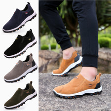 Men's Athletic Shoes Sports Sneakers Casual Slip on Running Walking Loafers Size