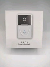Smart Doorbell - Wireless, WiFi, Camera, white - New in box Easy Set Up