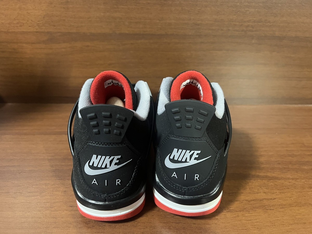 Nike Air Jordan 4 Retro Bred GS 2019 Size 5Y 408452-060 B Nike Air Jordan 4 Retro Bred GS 2019 Size 5Y 408452-060 B