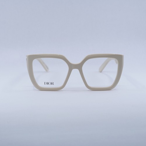 Dior 30MONTAIGNEO S1I 9500 Shiny White 54mm Eyeglasses New Authentic - Picture 2 of 6