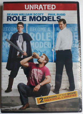 Role Models (2008 DVD includes 2 versions: rated R and unrated) New, sealed!