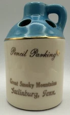 Pencil Parking Great Smoky Mountains Gatlinburg  Tennessee 22K Gold Souvenir