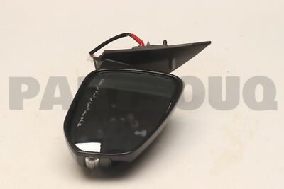 マルティネス・ディンド サイズ42 8791042C30 Genuine Toyota MIRROR ASSY, OUTER REAR VIEW, RH 87910