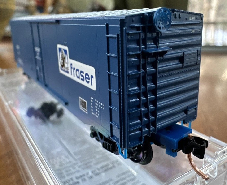 Micro-Trains N Scale RTR #03800390 50’ Std Box Car Bangor & Aroostook 501 NIB NY - Image 4 of 4