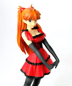 Neon Genesis Evangelion Premium Figure Gothic Night Asuka Rei 2 Set SEGA Japan