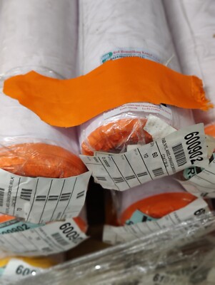 Outdoor Fabric ORANGE Nylon Fabric 60'' Wide 60 + yd roll BRAND NEW HIGH QUALITY