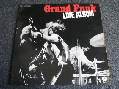 Grand Funk Railroad-Live Album LP-2 LPs-1970 Germany-Capitol-1C 188 80 684/85
