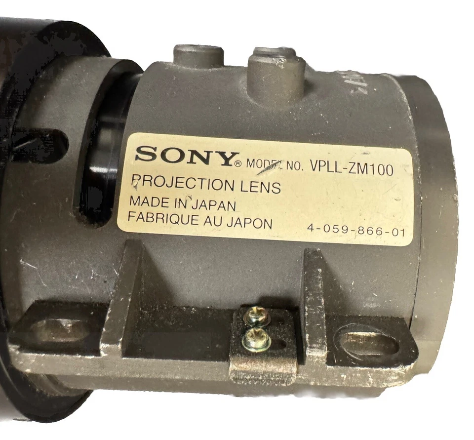Lente proyector de largo alcance con zoom de precisión Sony VPLL-ZM100 Foto 3 de 4