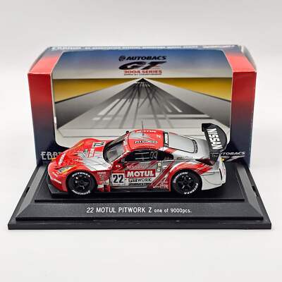 EBBRO Nissan #22 Nismo Motul Pitwork Z JGTC 2004 GT500 Maßstab 1:43