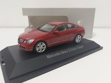 Mercedes-Benz E-Class (C207) Coupé 2009 Fire Opal Red 1:43 Schuco B6 696 2417 