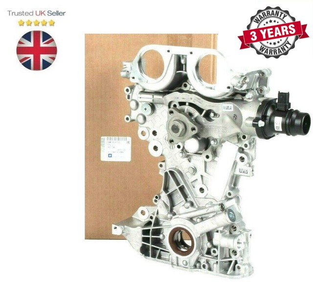 GENUINE OIL & WATER PUMP + COVER VAUXHALL ADAM ASTRA CORSA MERIVA 12 1.