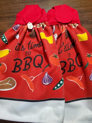 Set of 2 Handmade Hanging Kitchen Towels - 第 3/3 張圖片