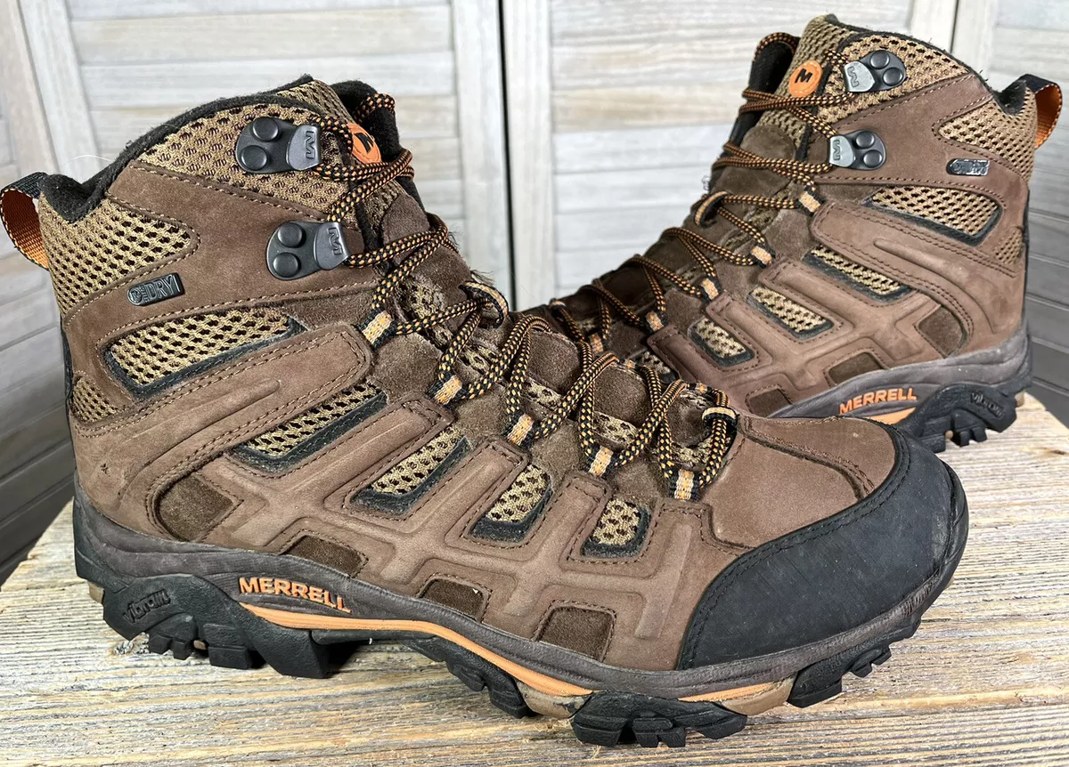 Merrell Peak Ventilator Mid 11 Waterproof Hiking Boots Slate | eBay