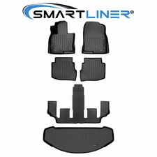 SMARTLINER Custom Fit Floor Mats Cargo Trunk Liner Set OEM 2020-2024 Mazda CX-9