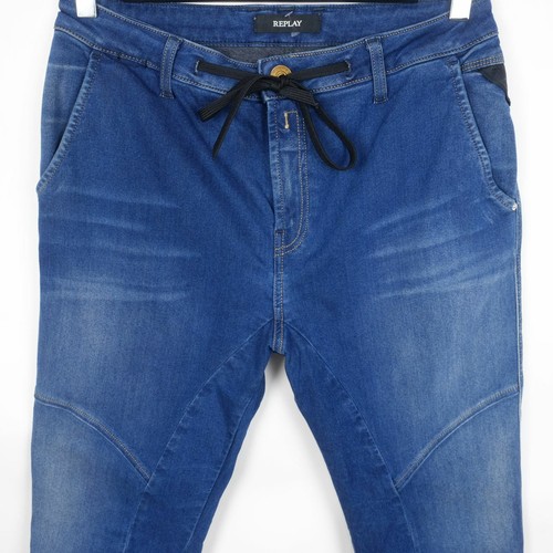 REPLAY BAGGY BOYFIREND SPORT JEANS W28 