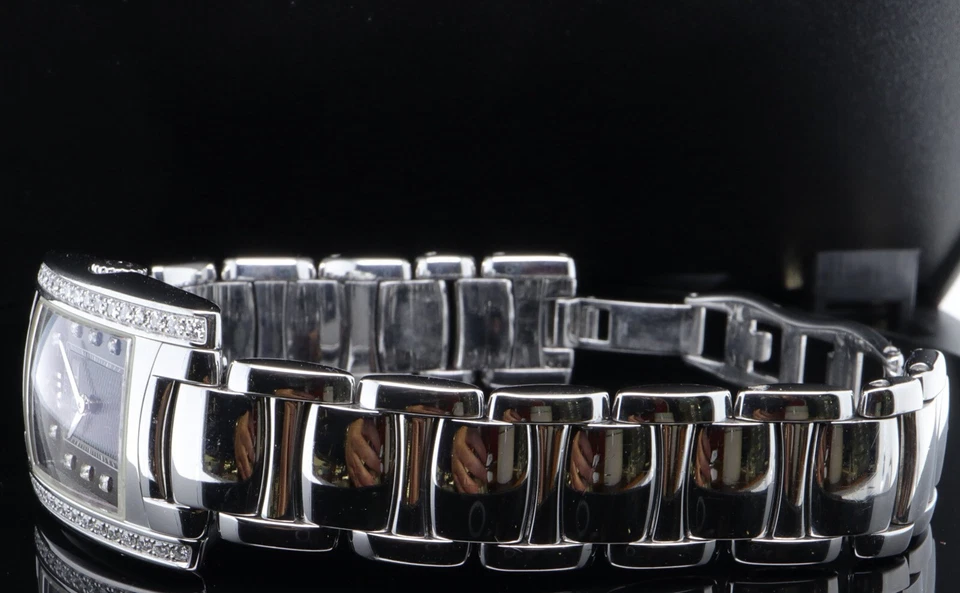 Auténtico. Reloj Pulsera Ebel Brasilia Mujer 28MM Cuarzo Ref 9976M2S Foto 3 de 4