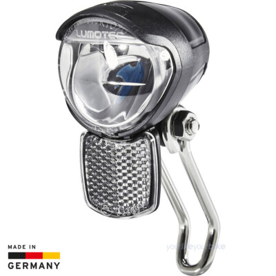 B+M AVY N PLUS SCHEINWERFER 40lux LED DYNAMO LICHT FRONT STRAHLER FAHRRAD LAMPE