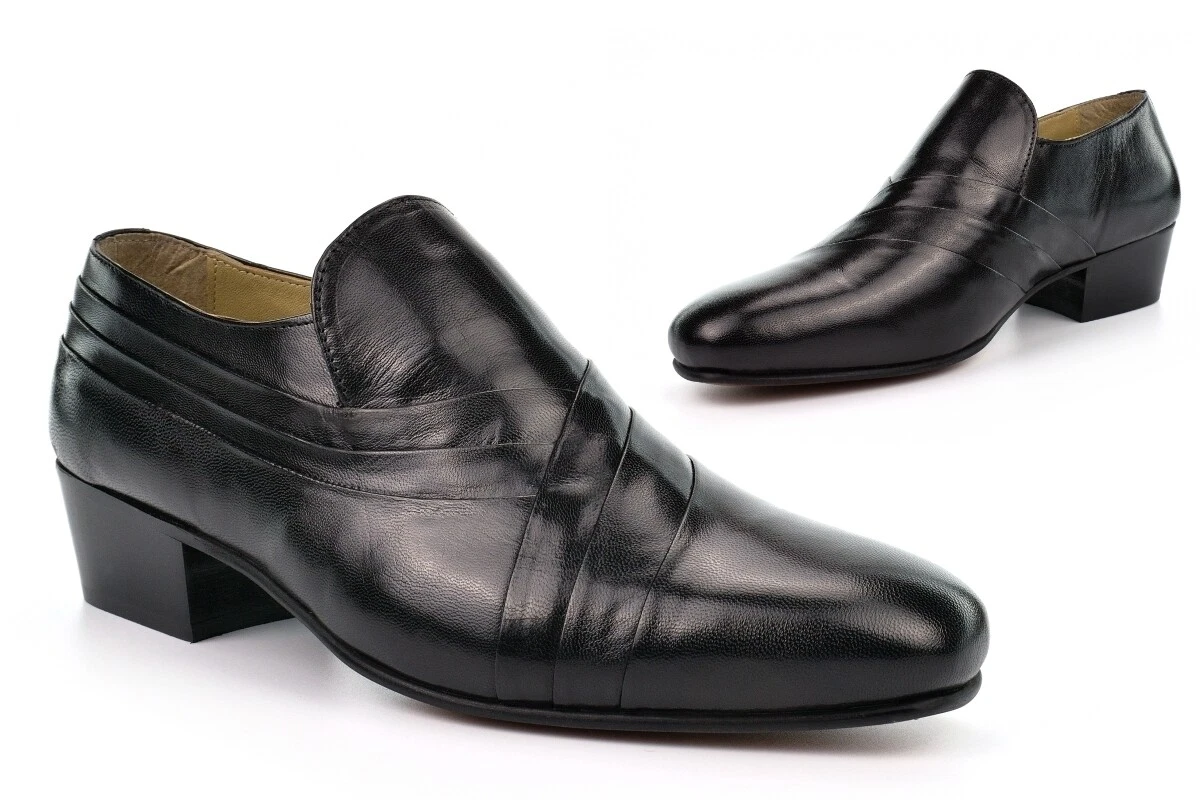 Cuban heel shoes best sale mens