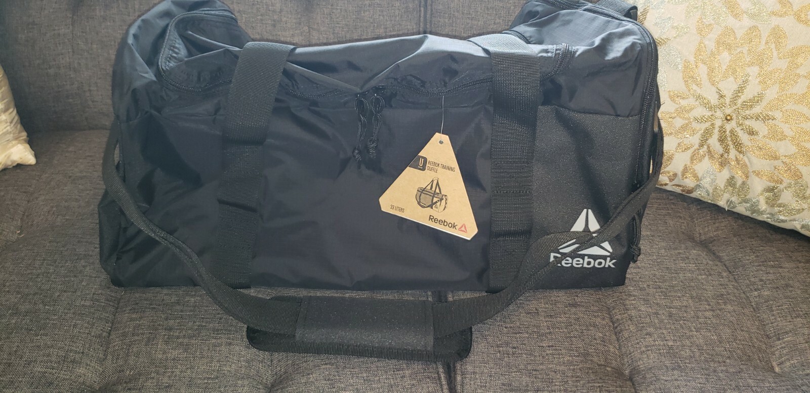 reebok men's enh 20in work duffle bag