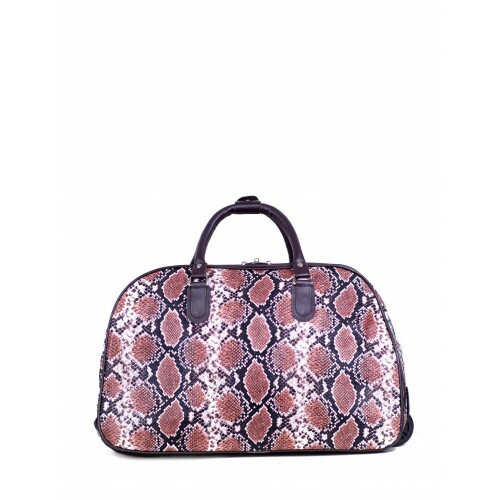 Moda Damas Ruedas Trolley Equipaje Bolsa de viaje bolsa de viaje de fin de  semana vacaciones Damas | eBay