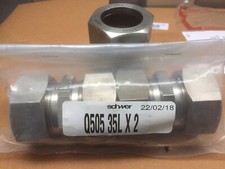 Coupling Stainless steel Schwer 35L 3 Off 