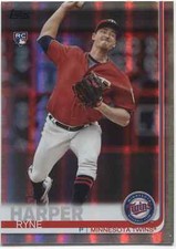 RYNE HARPER RC 2019 Topps Update RAINBOW FOIL - MINNESOTA TWINS - #US226