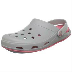 light grey crocs women's