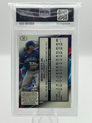 その他 MLB Bobby Witt Jr. PSA10 2021 Bowman 1st Edition Bfe1 Bobby Witt Jr. PSA 10 Graded Card