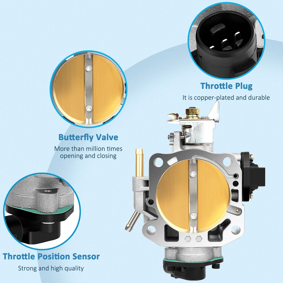 Cuerpo del acelerador 70 mm para Honda S2000 Civic Prelude Accord Integra 309-05-1050 Foto 4 de 4