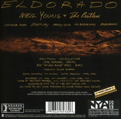NEIL & THE RESTLESS YOUNG - ELDORADO SOFTPAK CD NEUF - Photo 1/2