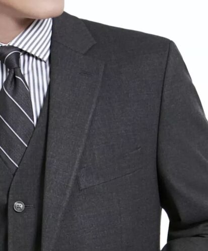 Alfani Men's Slim-Fit Stretch Solid Two Button Suit Jacket Charcoal 42XL Blazer - Picture 8 of 11