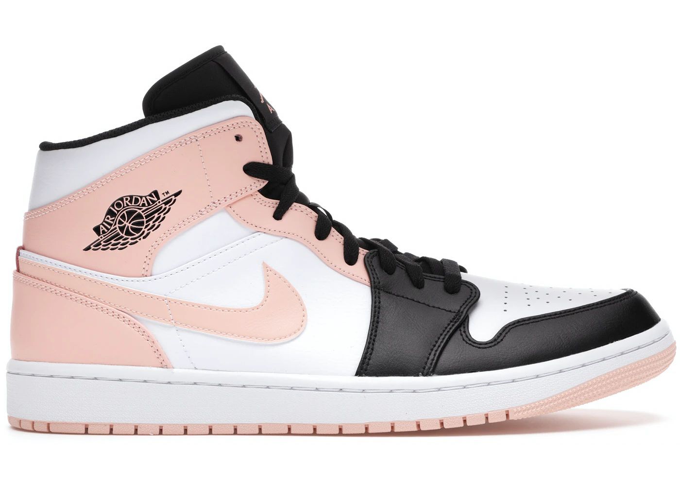 Air Jordan 1 Mid Arctic Orange Black 